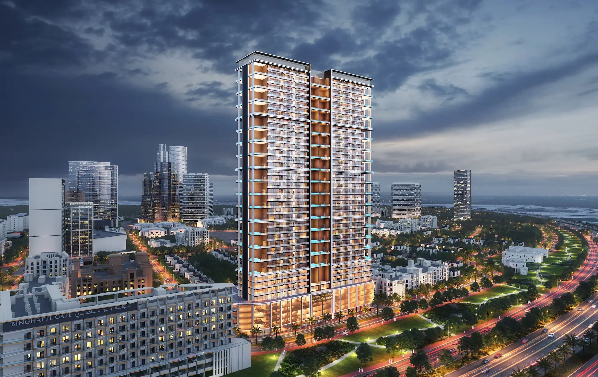 Luxury Binghatti Onyx at Jumeirah Village Circle